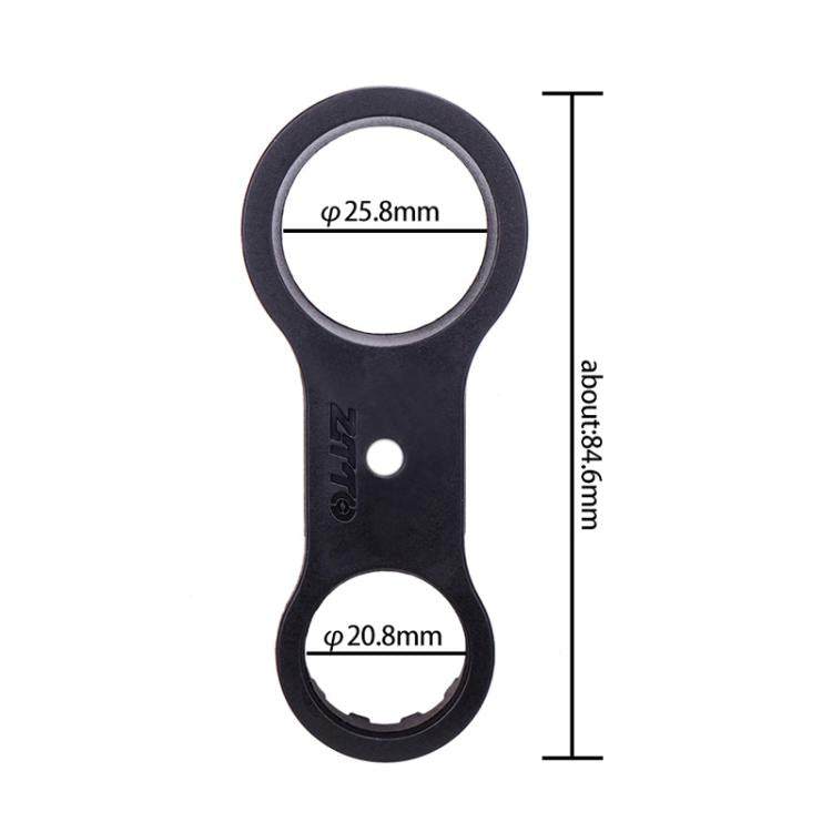 5 clés de capuchon d'épaule de fourche de vélo de montagne ZTTO, outil de démontage d'amortisseur pneumatique pour Suntour XCT / XCM / XCR