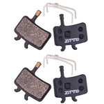 2pairs ZTTO Bicycle Disc Braking Pads Mountain Bike Semi-Metallic Resin Brake Pads, MS-01B, MS-01D, MS-01E, MS-01F, MS-02A, MS-02B, MS-02D, MS-02F, MS-03F, MS-04B, MS-05B, MS-05C, MS-07B, MS-07C, MS-07C With Hole, MS-08A, MS-08B, MS-11A, MS-11C, MS-11D...
