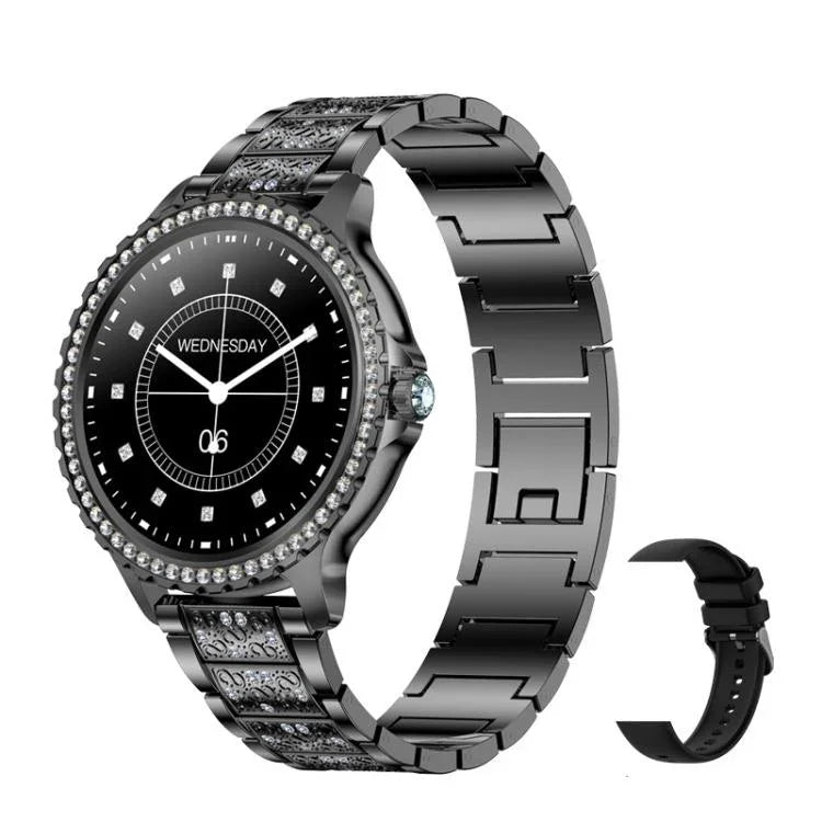Appels Bluetooth, assistant vocal IA, montre connectée étanche pour le sport