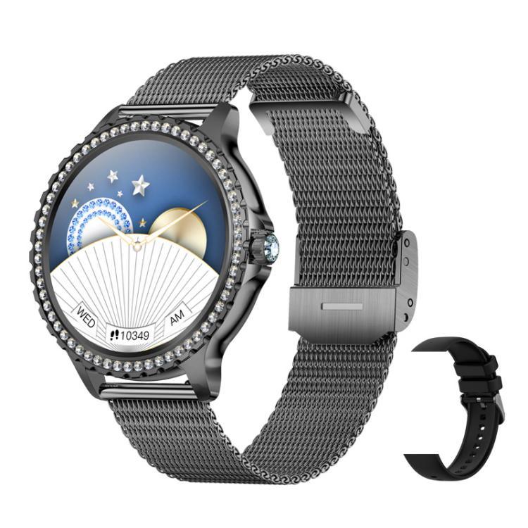 Appels Bluetooth, assistant vocal IA, montre connectée étanche pour le sport