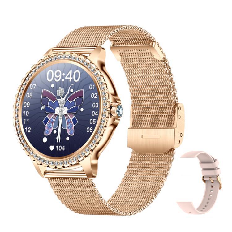Appels Bluetooth, assistant vocal IA, montre connectée étanche pour le sport