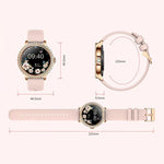 Appels Bluetooth, assistant vocal IA, montre connectée étanche pour le sport