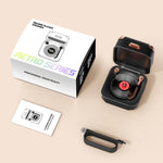 Mini Enceinte Bluetooth Rétro Gramophone Lumineux Coloré AVWOO A17