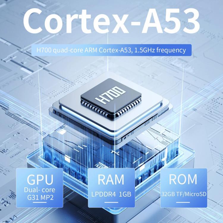 Console de jeux portable ANBERNIC RG 34XX, style rétro classique, sans fil et Wi-Fi. Disponible en version standard 32 Go (sans jeu), standard + 64 Go, standard + 128 Go et standard + 256 Go.