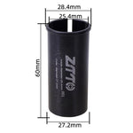2 manchons de réduction pour tige de selle de vélo ZTTO, tailles 25,4-27,2mm 001, 25,4-28,6mm 002, 27,2-28,6mm 003, 27,2-30,4mm 004, 27,2-30,8mm 005, 27,2-31,6mm 006, 27,2-33,9mm 007, 31,8-34,9mm 008, 30,9-31,6mm 009, 25,4-30,9mm 010, 25,4-31,6mm 011