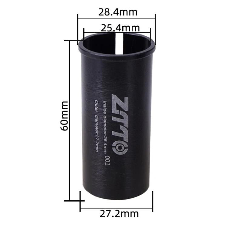 2 manchons de réduction pour tige de selle de vélo ZTTO, tailles 25,4-27,2mm 001, 25,4-28,6mm 002, 27,2-28,6mm 003, 27,2-30,4mm 004, 27,2-30,8mm 005, 27,2-31,6mm 006, 27,2-33,9mm 007, 31,8-34,9mm 008, 30,9-31,6mm 009, 25,4-30,9mm 010, 25,4-31,6mm 011