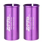 2 manchons de réduction pour tige de selle de vélo ZTTO, tailles 25,4-27,2mm 001, 25,4-28,6mm 002, 27,2-28,6mm 003, 27,2-30,4mm 004, 27,2-30,8mm 005, 27,2-31,6mm 006, 27,2-33,9mm 007, 31,8-34,9mm 008, 30,9-31,6mm 009, 25,4-30,9mm 010, 25,4-31,6mm 011