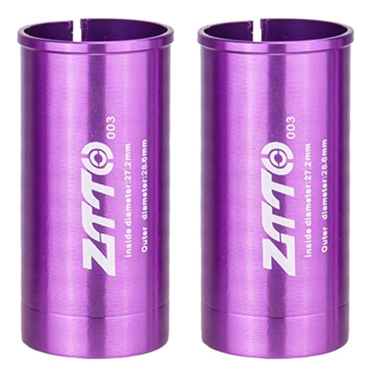 2 manchons de réduction pour tige de selle de vélo ZTTO, tailles 25,4-27,2mm 001, 25,4-28,6mm 002, 27,2-28,6mm 003, 27,2-30,4mm 004, 27,2-30,8mm 005, 27,2-31,6mm 006, 27,2-33,9mm 007, 31,8-34,9mm 008, 30,9-31,6mm 009, 25,4-30,9mm 010, 25,4-31,6mm 011
