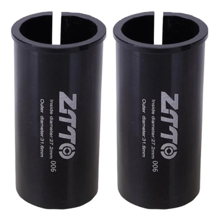 2 manchons de réduction pour tige de selle de vélo ZTTO, tailles 25,4-27,2mm 001, 25,4-28,6mm 002, 27,2-28,6mm 003, 27,2-30,4mm 004, 27,2-30,8mm 005, 27,2-31,6mm 006, 27,2-33,9mm 007, 31,8-34,9mm 008, 30,9-31,6mm 009, 25,4-30,9mm 010, 25,4-31,6mm 011