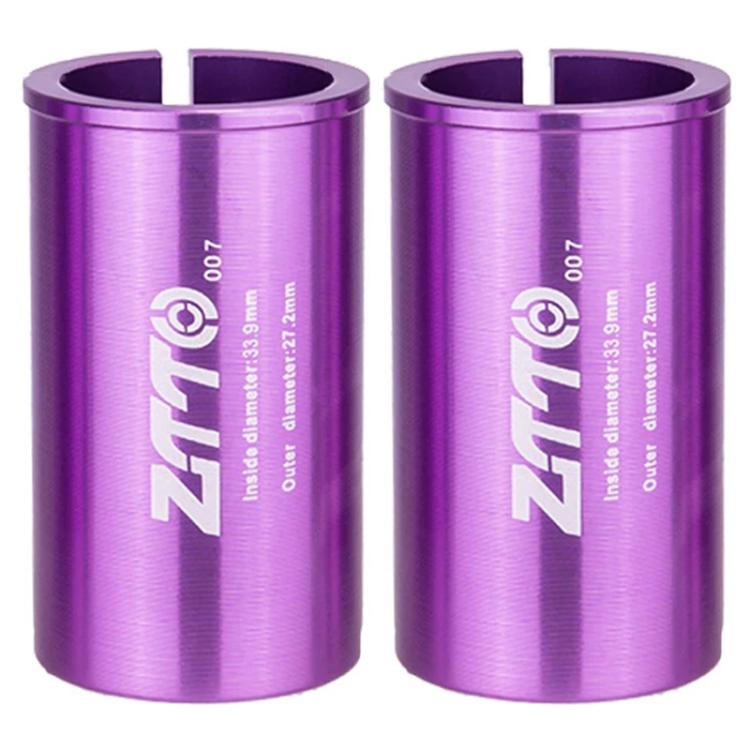 2 manchons de réduction pour tige de selle de vélo ZTTO, tailles 25,4-27,2mm 001, 25,4-28,6mm 002, 27,2-28,6mm 003, 27,2-30,4mm 004, 27,2-30,8mm 005, 27,2-31,6mm 006, 27,2-33,9mm 007, 31,8-34,9mm 008, 30,9-31,6mm 009, 25,4-30,9mm 010, 25,4-31,6mm 011