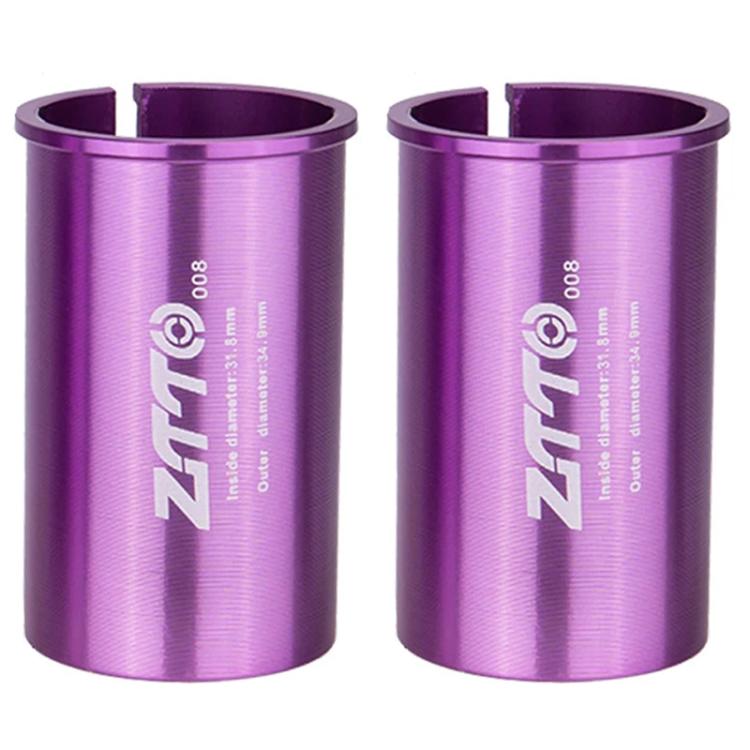 2 manchons de réduction pour tige de selle de vélo ZTTO, tailles 25,4-27,2mm 001, 25,4-28,6mm 002, 27,2-28,6mm 003, 27,2-30,4mm 004, 27,2-30,8mm 005, 27,2-31,6mm 006, 27,2-33,9mm 007, 31,8-34,9mm 008, 30,9-31,6mm 009, 25,4-30,9mm 010, 25,4-31,6mm 011