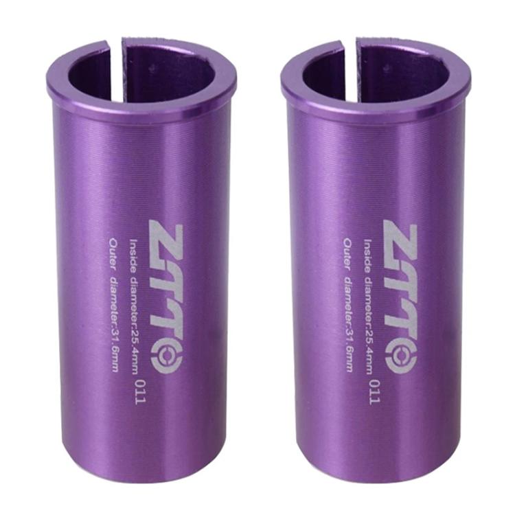 2 manchons de réduction pour tige de selle de vélo ZTTO, tailles 25,4-27,2mm 001, 25,4-28,6mm 002, 27,2-28,6mm 003, 27,2-30,4mm 004, 27,2-30,8mm 005, 27,2-31,6mm 006, 27,2-33,9mm 007, 31,8-34,9mm 008, 30,9-31,6mm 009, 25,4-30,9mm 010, 25,4-31,6mm 011