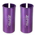 2 manchons de réduction pour tige de selle de vélo ZTTO, tailles 25,4-27,2mm 001, 25,4-28,6mm 002, 27,2-28,6mm 003, 27,2-30,4mm 004, 27,2-30,8mm 005, 27,2-31,6mm 006, 27,2-33,9mm 007, 31,8-34,9mm 008, 30,9-31,6mm 009, 25,4-30,9mm 010, 25,4-31,6mm 011