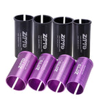 2 manchons de réduction pour tige de selle de vélo ZTTO, tailles 25,4-27,2mm 001, 25,4-28,6mm 002, 27,2-28,6mm 003, 27,2-30,4mm 004, 27,2-30,8mm 005, 27,2-31,6mm 006, 27,2-33,9mm 007, 31,8-34,9mm 008, 30,9-31,6mm 009, 25,4-30,9mm 010, 25,4-31,6mm 011