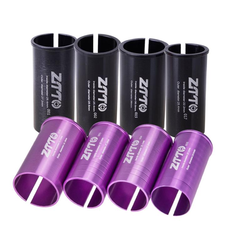 2 manchons de réduction pour tige de selle de vélo ZTTO, tailles 25,4-27,2mm 001, 25,4-28,6mm 002, 27,2-28,6mm 003, 27,2-30,4mm 004, 27,2-30,8mm 005, 27,2-31,6mm 006, 27,2-33,9mm 007, 31,8-34,9mm 008, 30,9-31,6mm 009, 25,4-30,9mm 010, 25,4-31,6mm 011