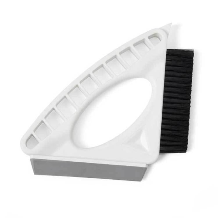 Outil de nettoyage de vitres 3-en-1 Brosse de nettoyage multifonctionnelle pour les interstices Essuie-glace domestique pour le verre