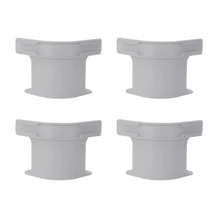 Lot de 4 fixations antidérapantes pour draps, invisibles et avec fente pour carte
