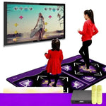 Tapis de danse sans fil pour deux joueurs avec détection de mouvement, port HDMI et carte mémoire de 16 Go, 040