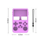 Housse de protection anti-poussière en silicone pour consoles de jeux portables ANBERNIC R36S
