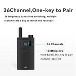 Microphone explicateur unidirectionnel sans fil 2,4G pour conférence de bureau, émetteur YWI22, récepteur YWI22