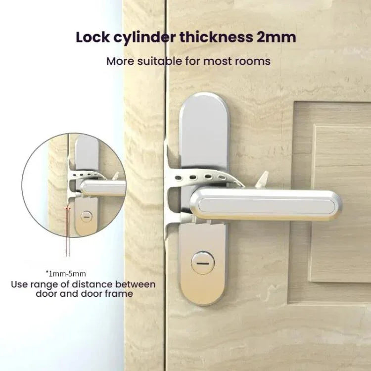 Coussin de chambre de bébé silencieux pour ferme-porte, protection anti-collision pour serrure de porte, housse de serrure de protection silencieuse