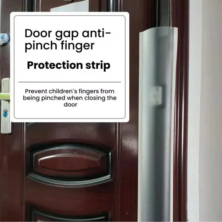 Cache de protection anti-pincement pour charnière de porte, sécurité domestique pour bébé, bande de protection auto-adhésive pour joint de porte, 120x18cm, 120x10cm
