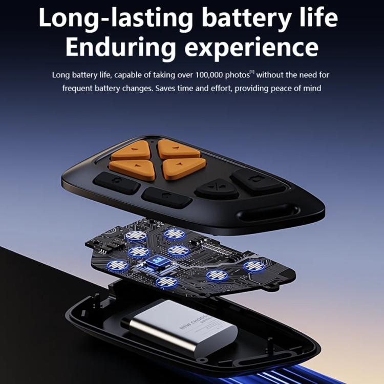 Télécommande sans fil Bluetooth pour smartphone, déclencheur d'appareil photo, tourneur de page de livre électronique, likes TikTok Shorts