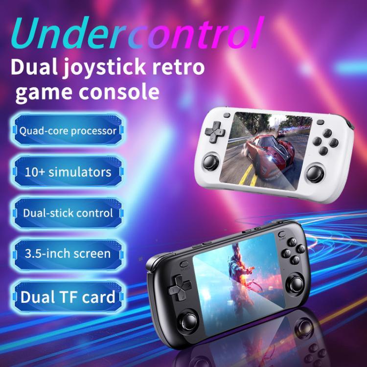 Console de jeux rétro PSP H36S avec écran IPS HD de 3,5 pouces, système Linux, console de jeux vidéo portable GBA, 64 Go, 128 Go