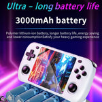 Console de jeux rétro PSP H36S avec écran IPS HD de 3,5 pouces, système Linux, console de jeux vidéo portable GBA, 64 Go, 128 Go