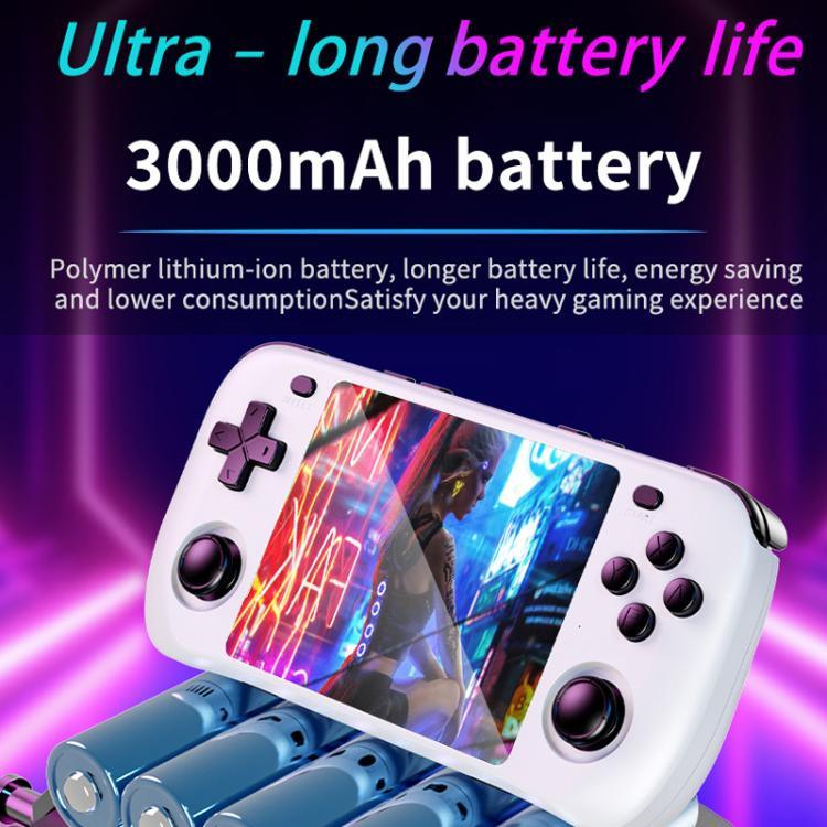 Console de jeux rétro PSP H36S avec écran IPS HD de 3,5 pouces, système Linux, console de jeux vidéo portable GBA, 64 Go, 128 Go