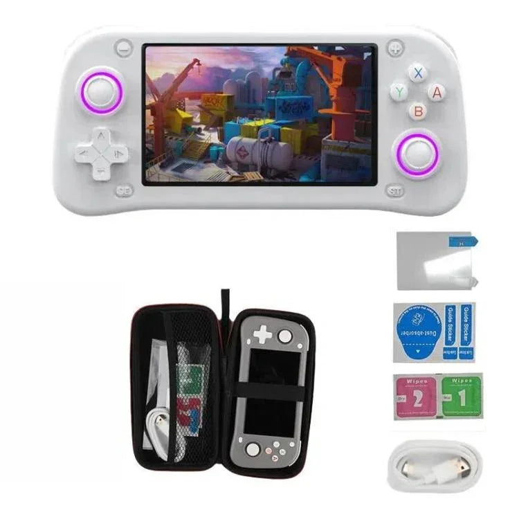 Console de jeux portable rétro XF43, open source, grand écran 4,3 pouces, 64 Go, 128 Go
