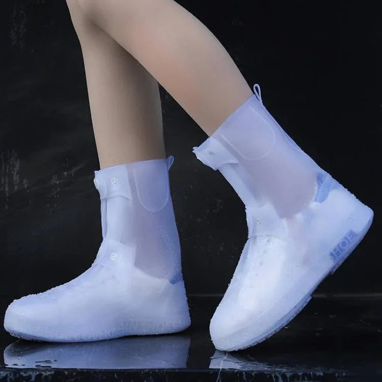 Surchaussures de pluie montantes épaissies et résistantes à l'usure de 25 cm, M 34-36, L 37-39, XL 40-42, XXL 43-45, XXXL 45-46