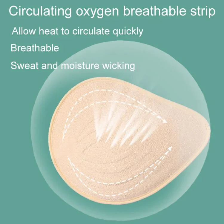 Prothèses mammaires post-opératoires en latex naturel, à granulés de silicone, ultra-légères, respirantes, anti-bactériennes, tailles S, M, L