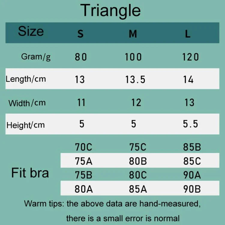 Prothèses mammaires post-opératoires en latex naturel, à granulés de silicone, ultra-légères, respirantes, anti-bactériennes, tailles S, M, L