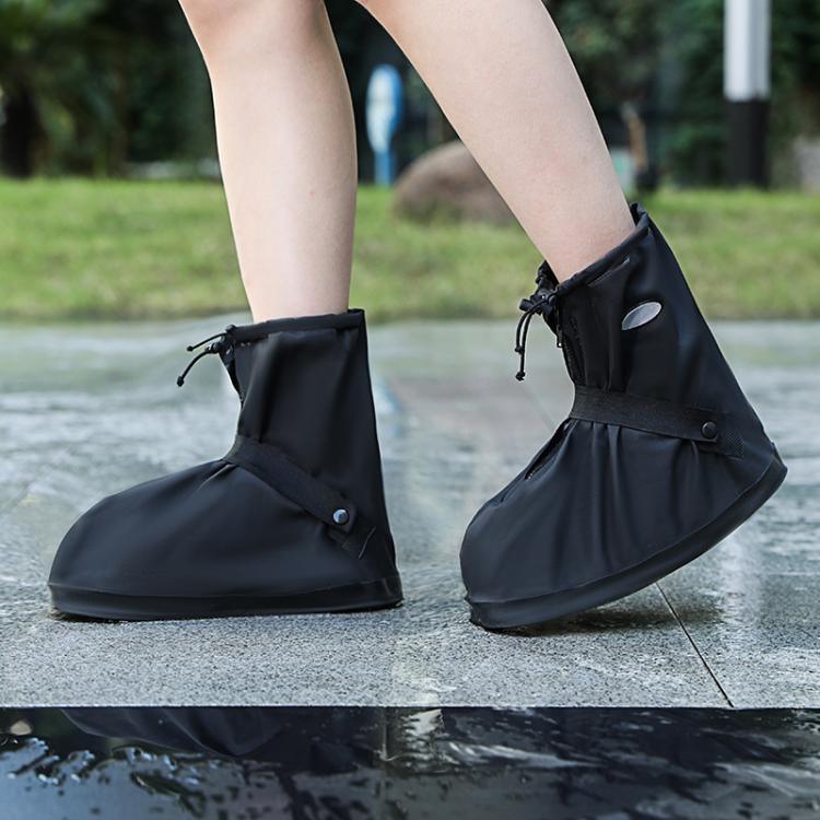 Bottes de pluie mi-hautes, épaisses et résistantes à l'usure, pour le cyclisme en extérieur, S 36-37, M 38-39, L 40-42, XL 43-45, XXL 46-47