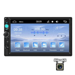 Lecteur MP5 filaire Carplay de 7 pouces avec deux boutons, Bluetooth, grand écran, contrôle central de voiture, standard, standard+caméra 12 lumières