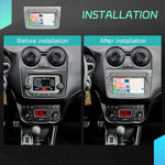 Pour Alfa Romeo MITO 2008-2016 Écran horizontal de 7 pouces Android 15 Carplay Machine intégrée de contrôle central de voiture, 4+64G, 2+64G