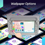 Pour Alfa Romeo MITO 2008-2016 Écran horizontal de 7 pouces Android 15 Carplay Machine intégrée de contrôle central de voiture, 4+64G, 2+64G