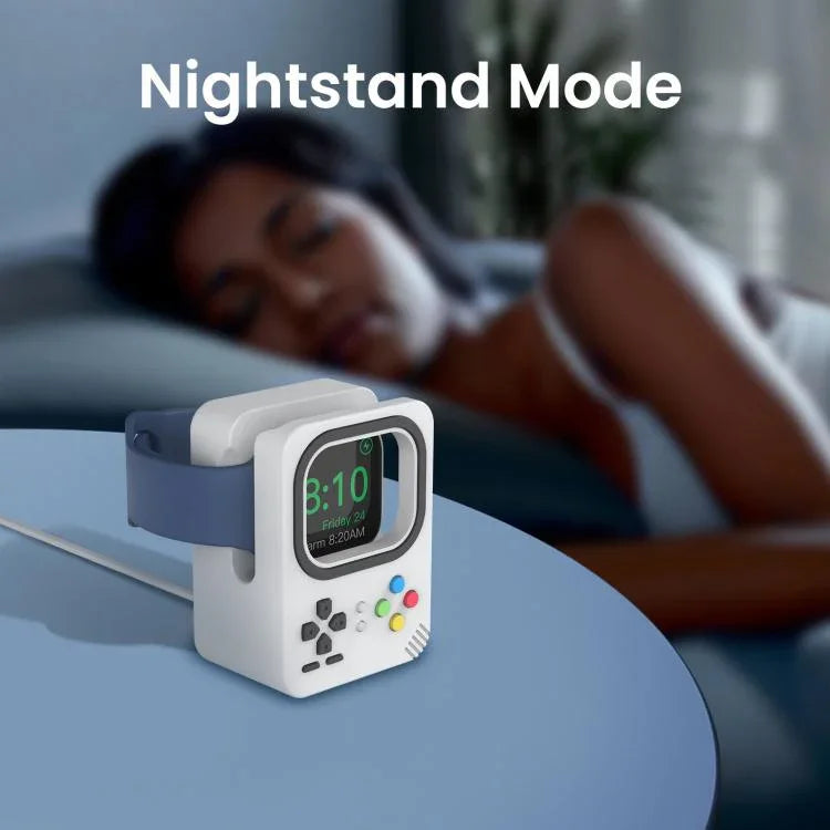 Support de charge mini en silicone AhaStyle DD05 pour Apple Watch, sans chargeur