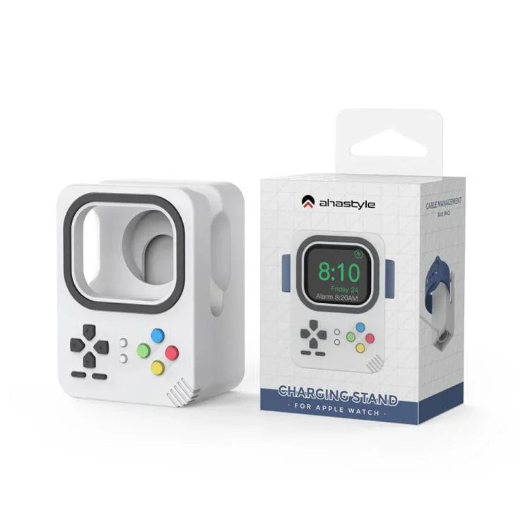Support de charge mini en silicone AhaStyle DD05 pour Apple Watch, sans chargeur