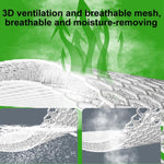 Coussin de siège de poussette rafraîchissant alimenté par USB avec ventilateur 3 vitesses réglables