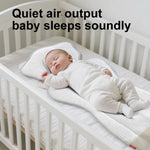 Coussin de siège de poussette rafraîchissant alimenté par USB avec ventilateur 3 vitesses réglables
