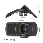Pour trottinette électrique Kukirin G2 Pro DB, garde-boue arrière avec support de plaque d'immatriculation, garde-boue avant