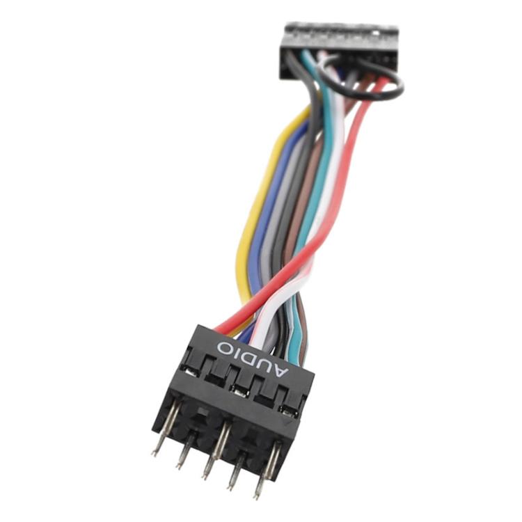 Pour cartes mères Lenovo dans boîtier ATX câble avant 13 trous vers 9 broches, 13 trous vers 9 broches
