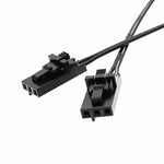 Câble de connexion tête avion DuPont 3 broches mâle vers mâle à 2 fils, 3 broches mâle vers mâle DuPont