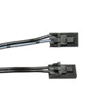 Câble de connexion tête avion DuPont 3 broches mâle vers mâle à 2 fils, 3 broches mâle vers mâle DuPont