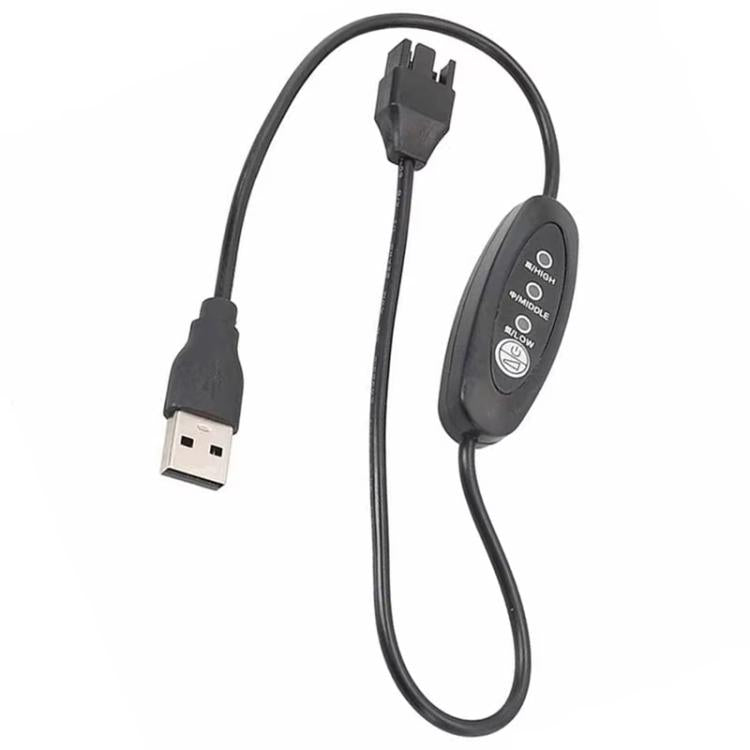 Câble booster USB vers petit 4 broches câble ventilateur boîtier USB vers 12V vitesse réglable, 50 cm, 98 cm