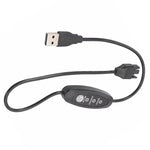 Câble booster USB vers petit 4 broches câble ventilateur boîtier USB vers 12V vitesse réglable, 50 cm, 98 cm