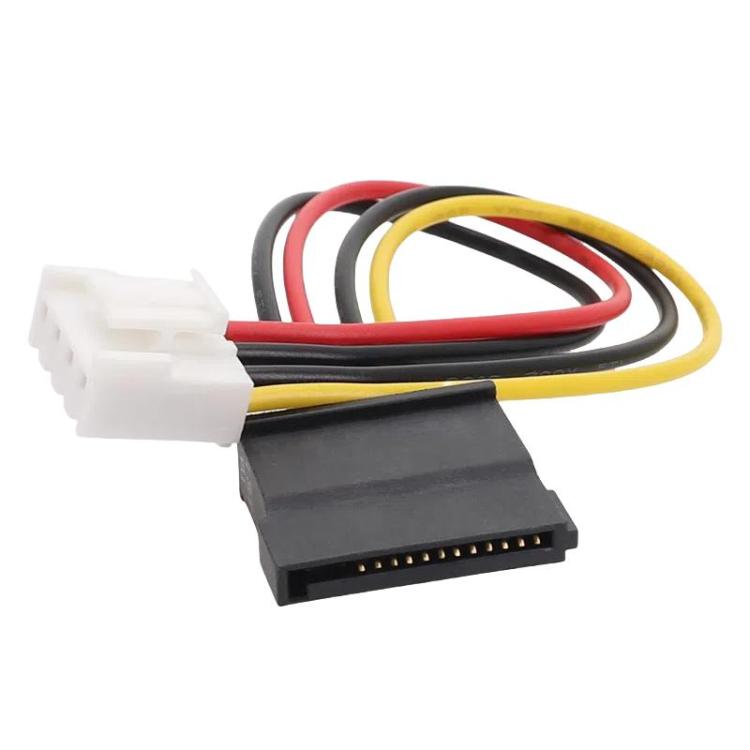 Câble d'alimentation DVR 4 broches vers SATA 15 broches câble HDD, 4 broches vers SATA 15 broches
