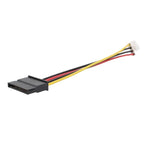 Câble d'alimentation DVR 4 broches vers SATA 15 broches câble HDD, 4 broches vers SATA 15 broches